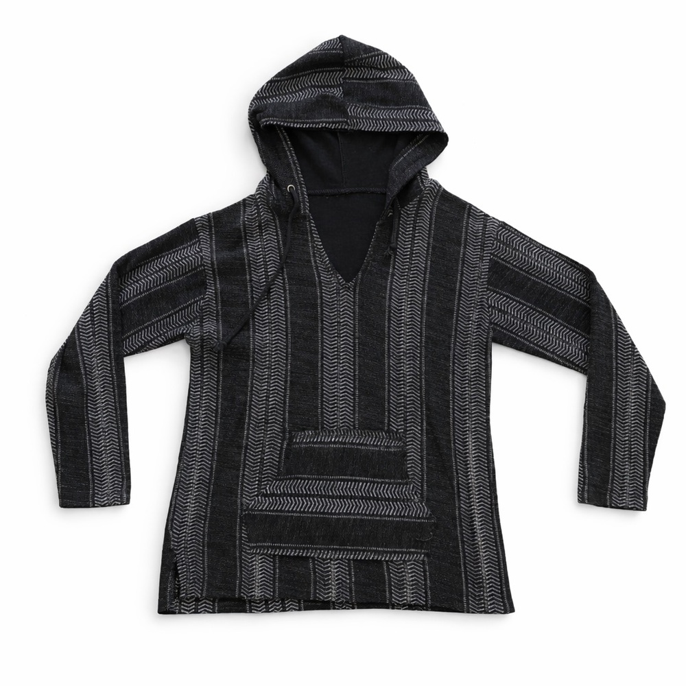 Beach By Exist Gray Hoodie medium